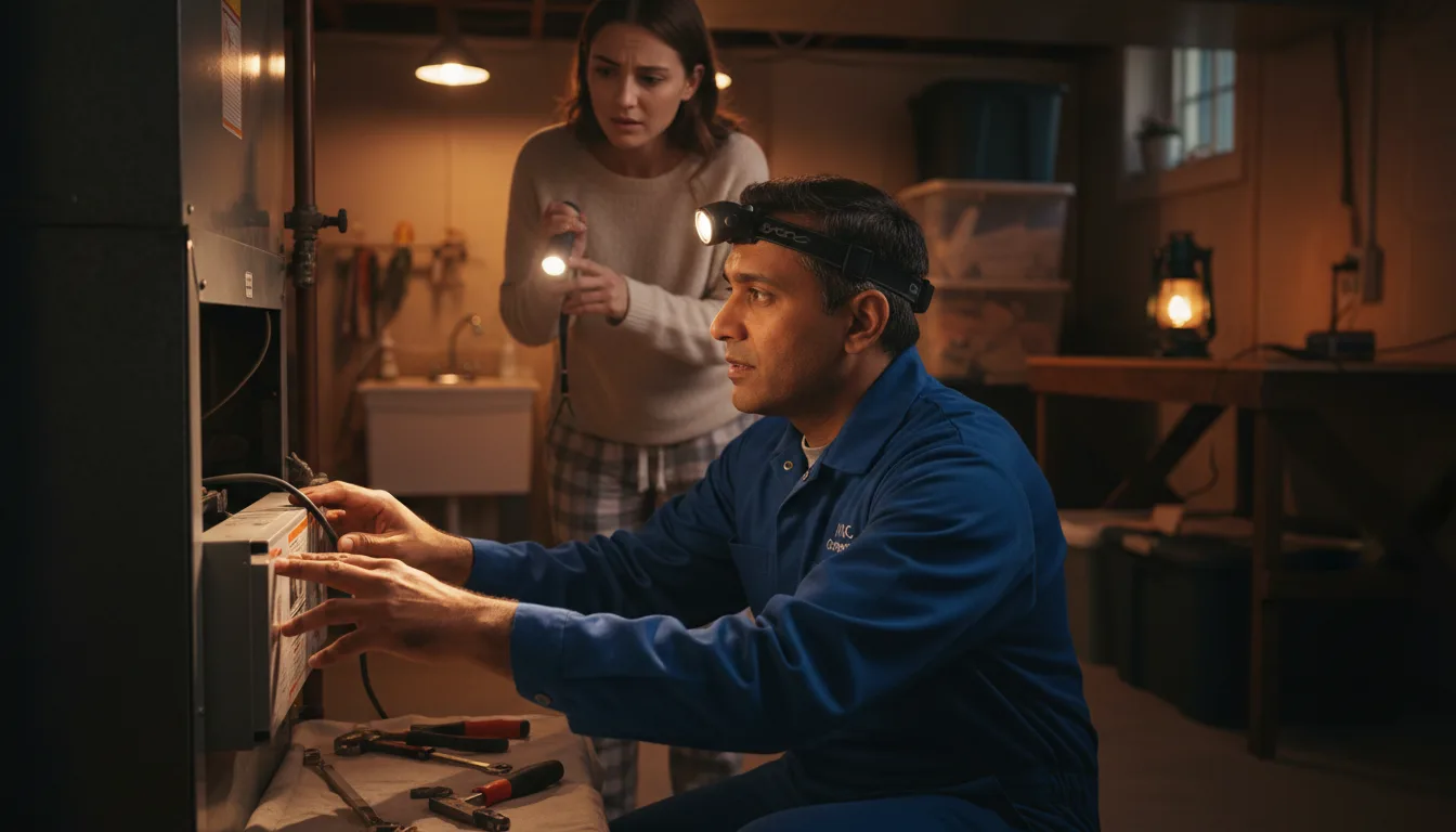 Emergency HVAC Repair in Sunburg, MN near me · HVAC